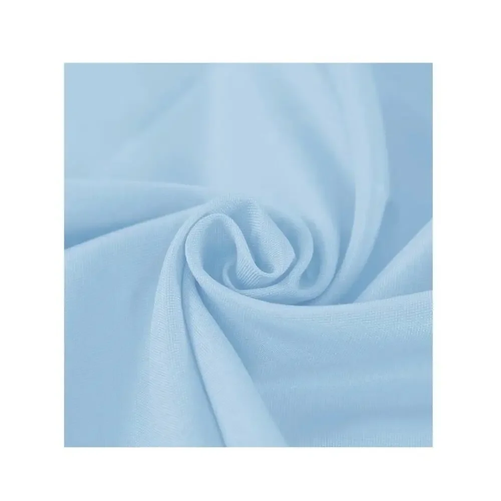 Fokitut Round Tablecloth 70” Blue Mist Waterproof Polyester 2 Pack